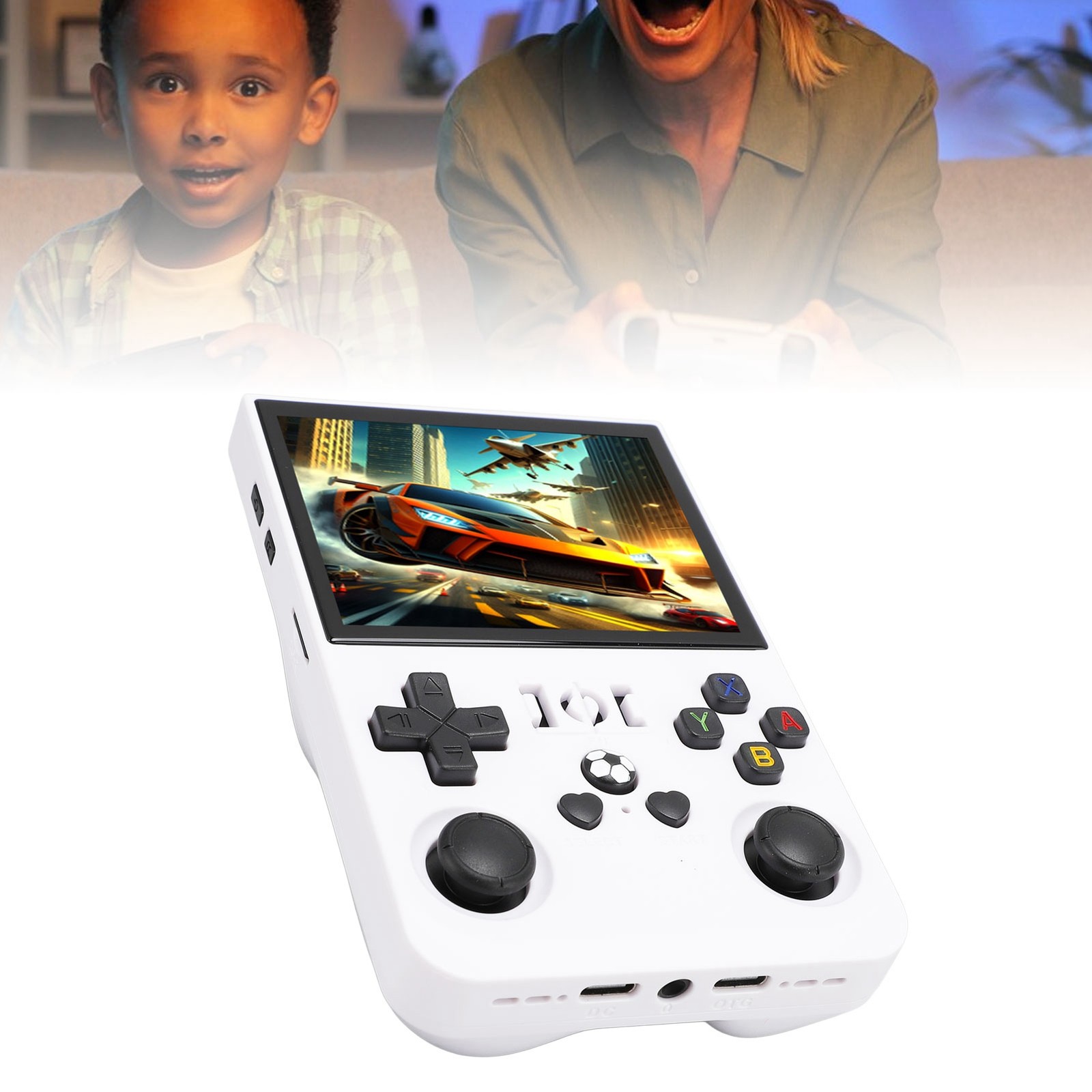 Handheld Game Console 4 Inch IPS Screen 18000+ Games Portable Retro Game Console