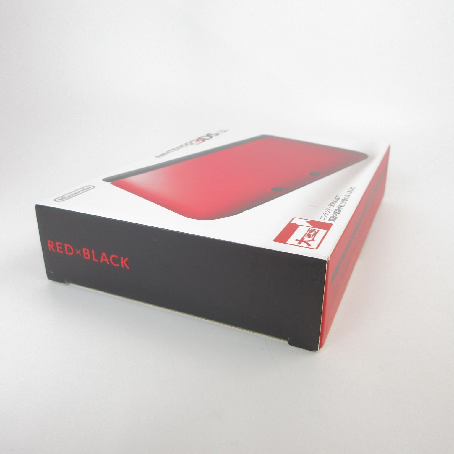 【Excellent】Nintendo 3DS LL XL Red x Black Console Japanese Edition #RET0126/05