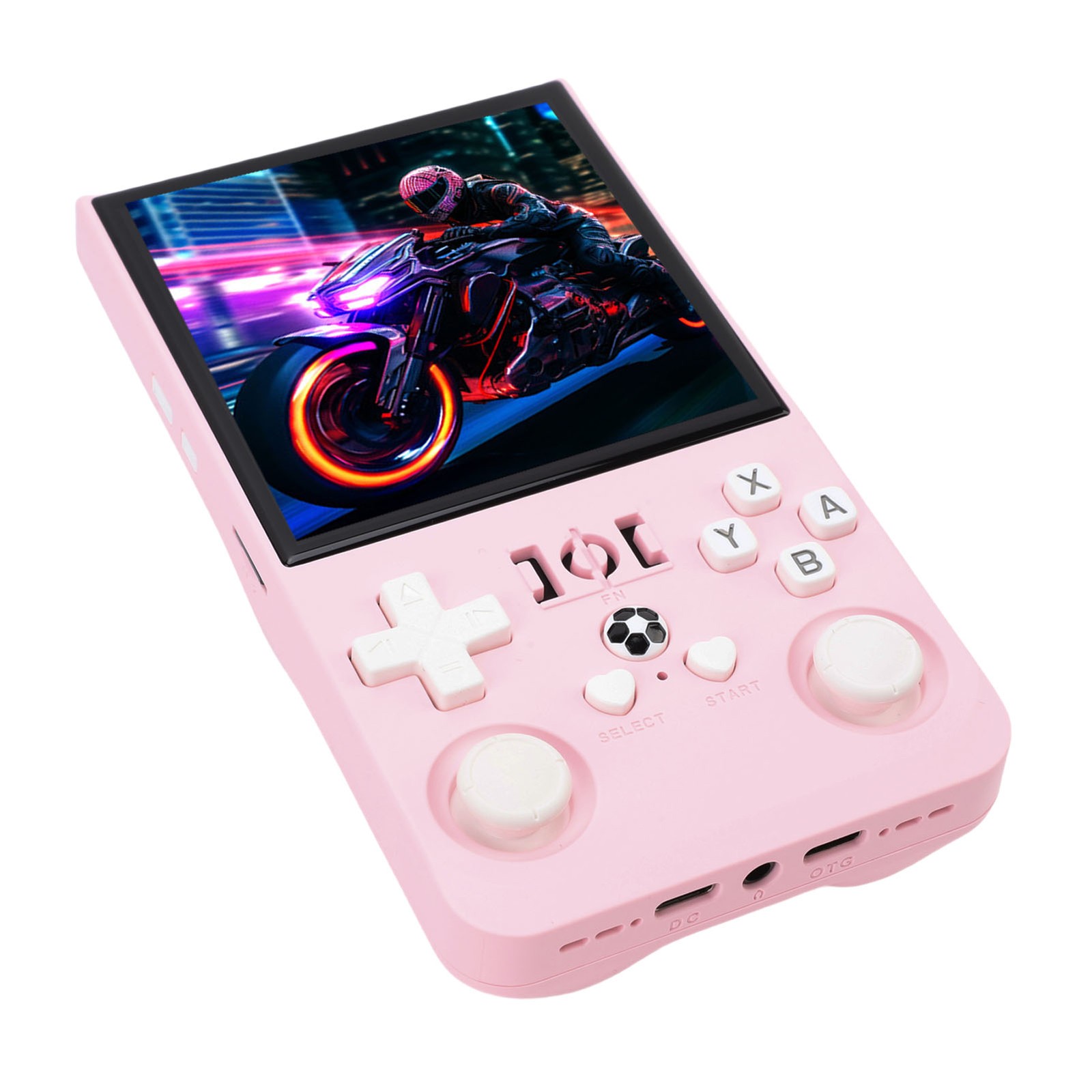 R36MAX Retro Handheld Game Console 4000mAh Long Battery Life 4 Inch Open So CSLY