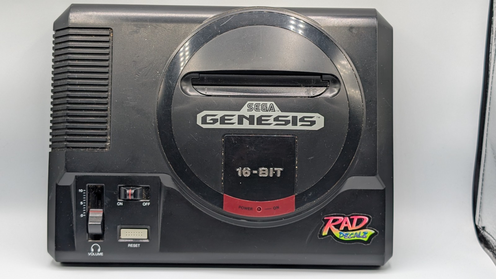 Sega Genesis System Model 1601 16-Bit Console Only For Parts Or Repair