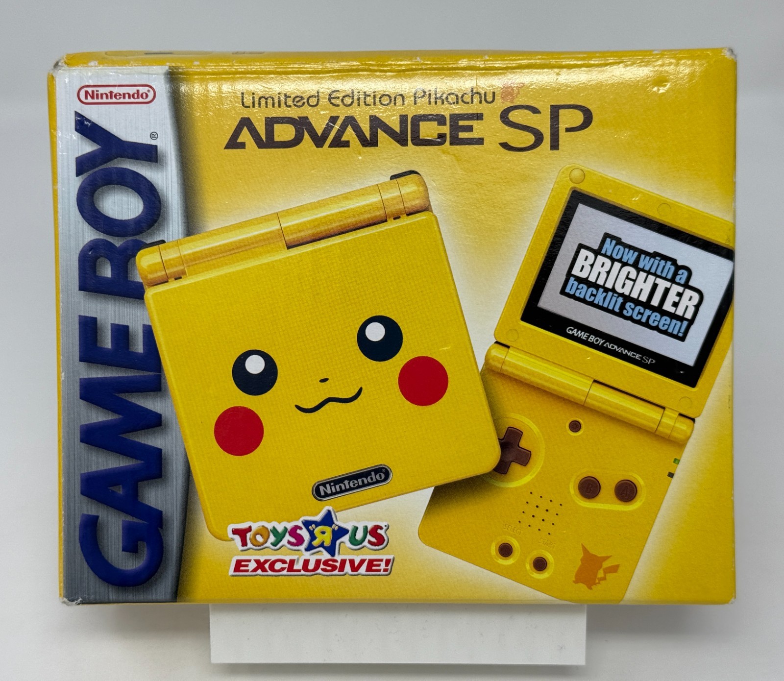 Nintendo Gameboy Advance SP Toys “R” Us Exclusive Limited Edition Pikachu IN BOX