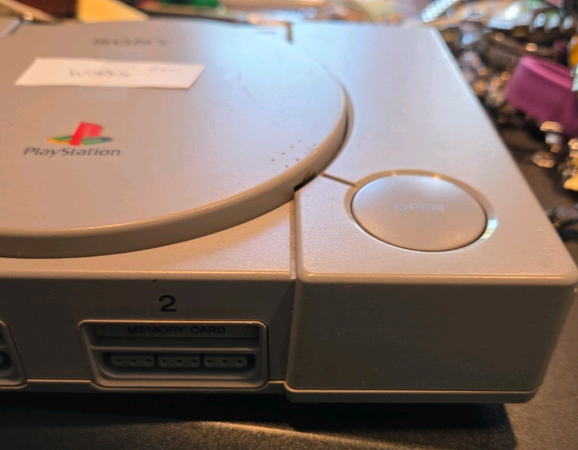 PS1 Playstation Japanese SCPH-1000 Console Only audiofile Tested Works U.S. Ship
