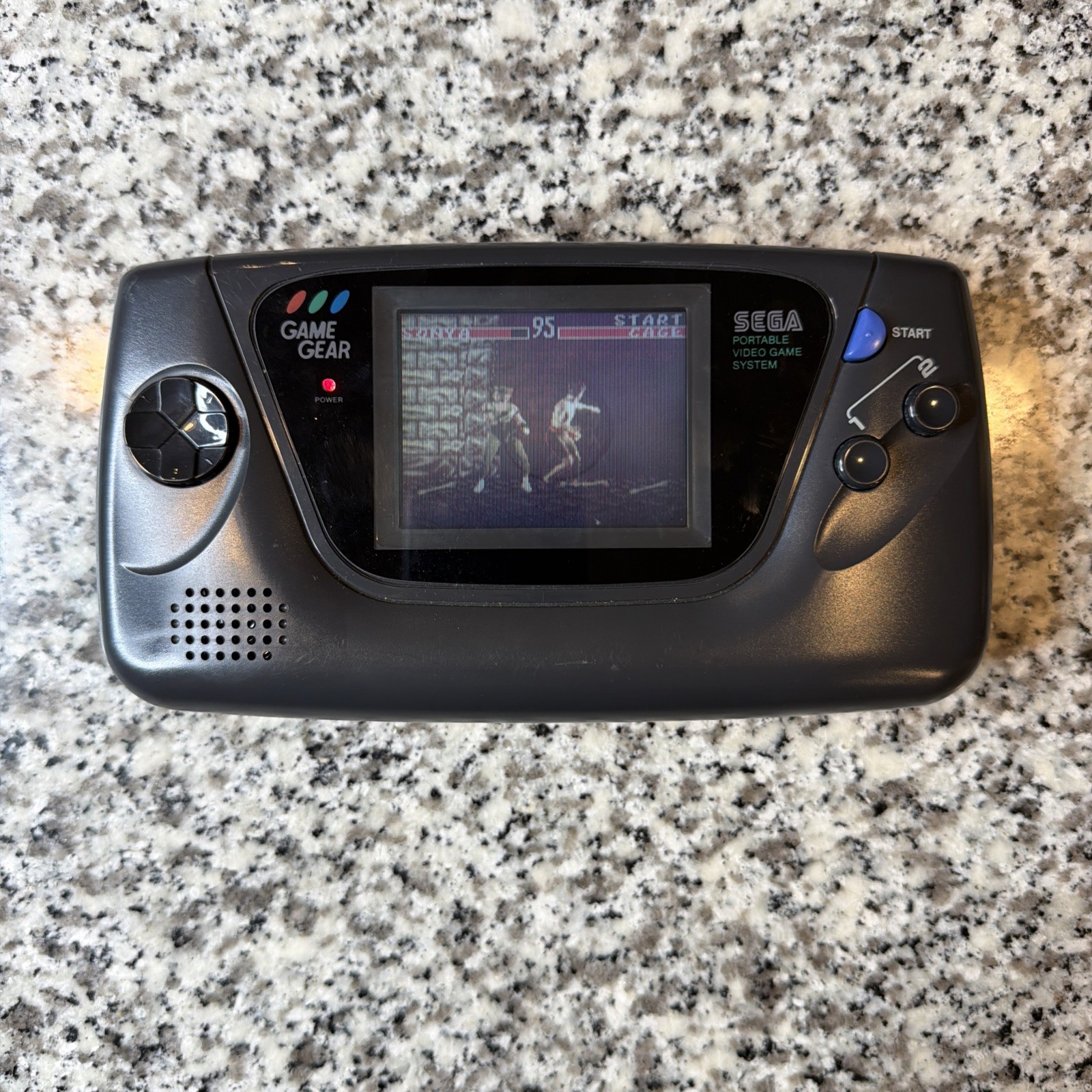SEGA Game Gear Handheld System – Black Recapped Speaker Not Working