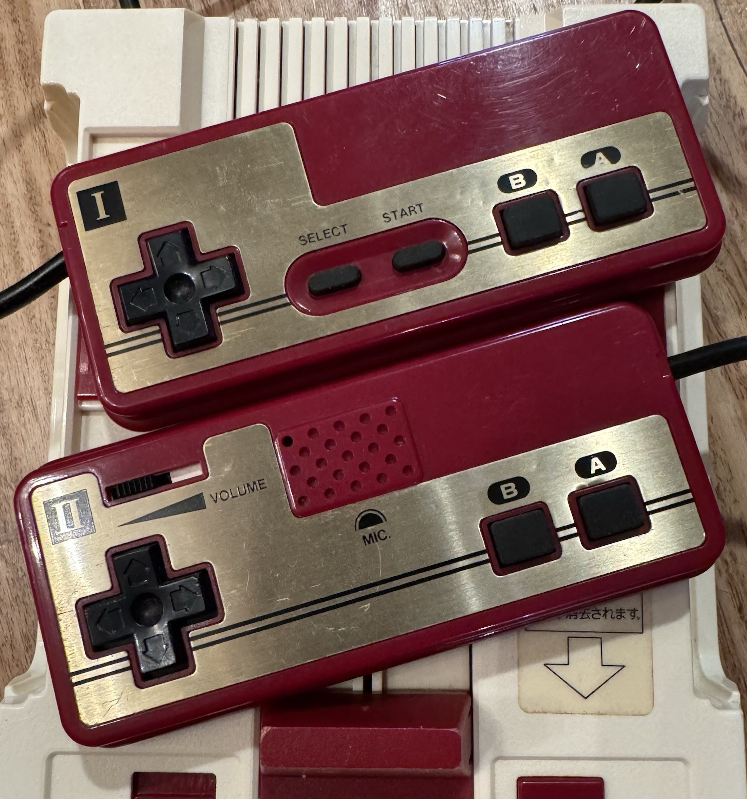 Nintendo Famicom Console First Run Square Buttons Japan Import US Seller TESTED