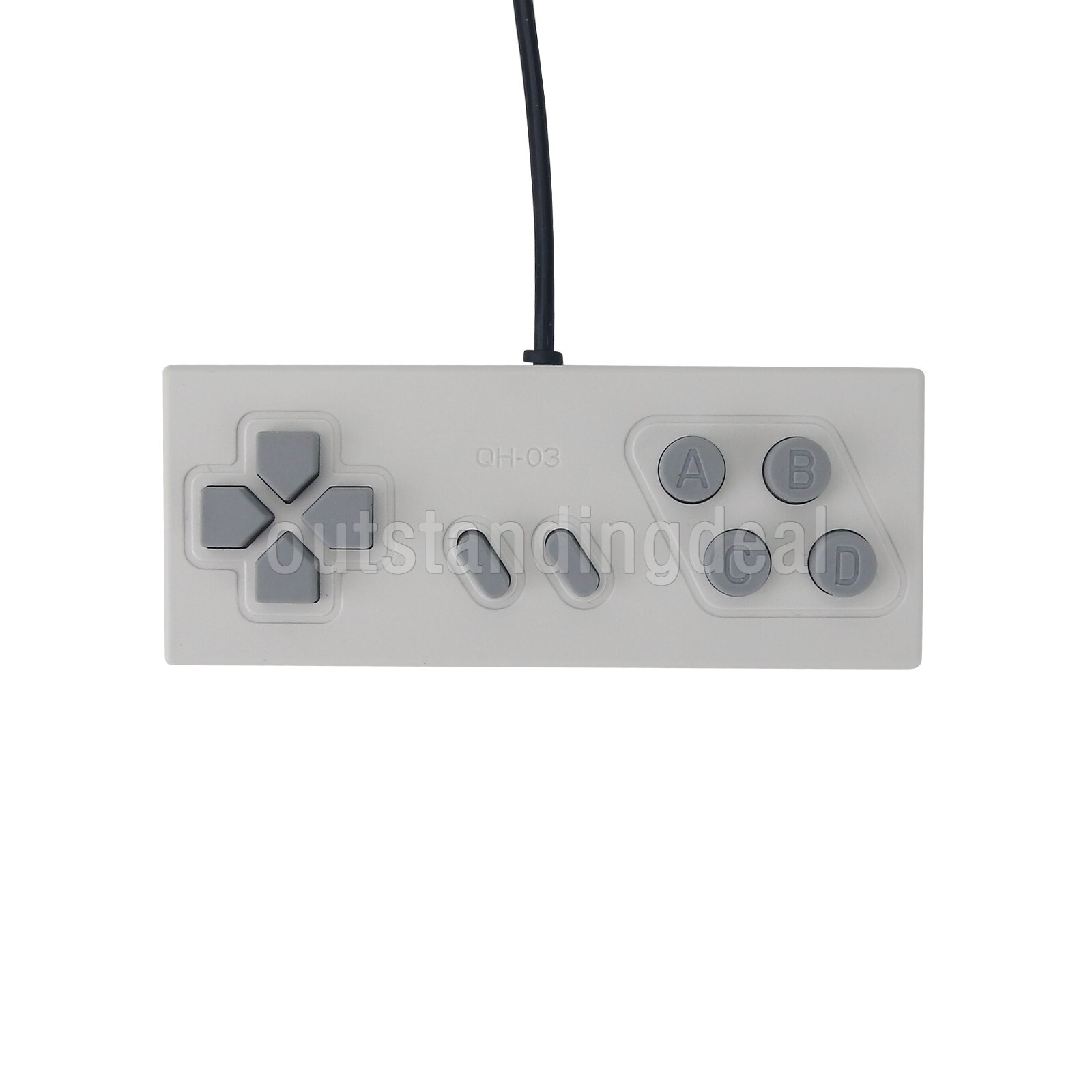 DIY Retro Mini Computer-design Game Console Support AV Input with 8G Memory Card
