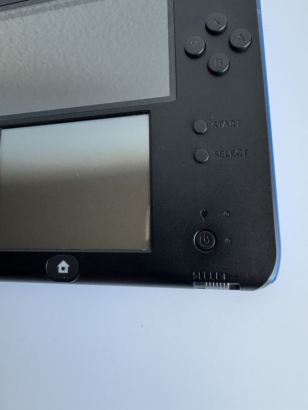 Nintendo 2DS (Black + Electric Blue) | Great Condition | Complete