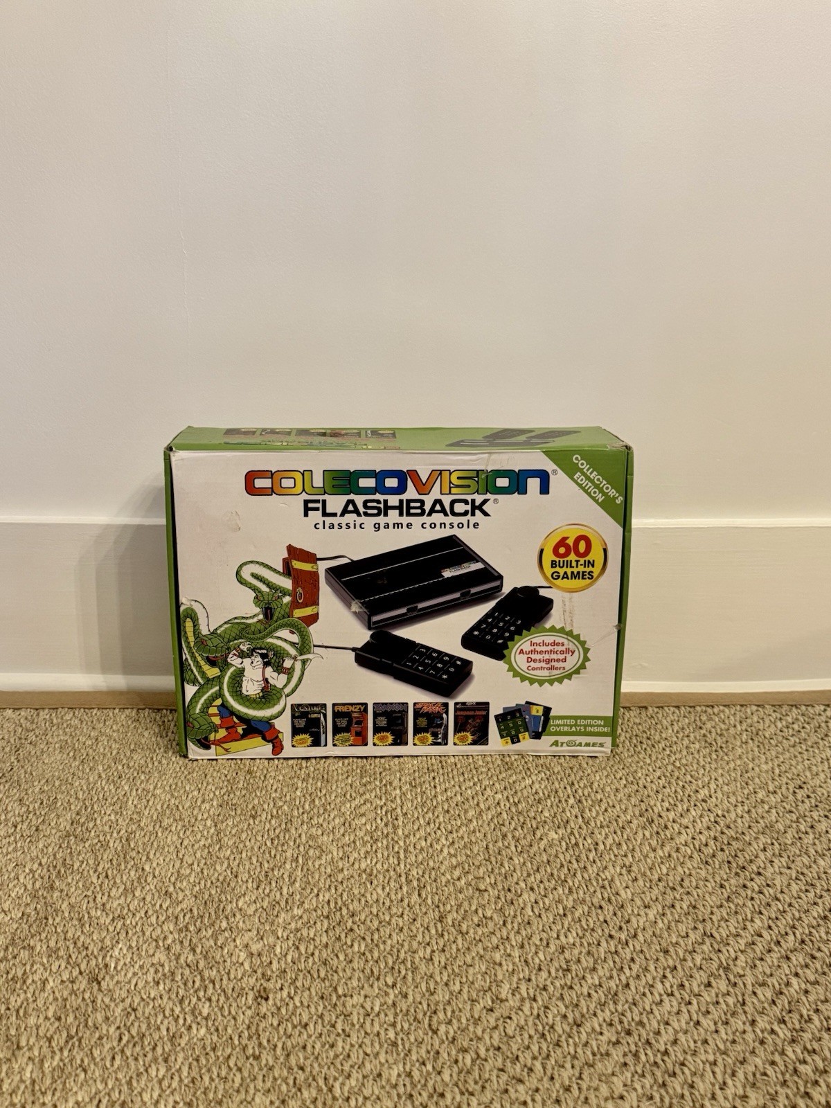 AtGames ColecoVision 32MB Black Game Console