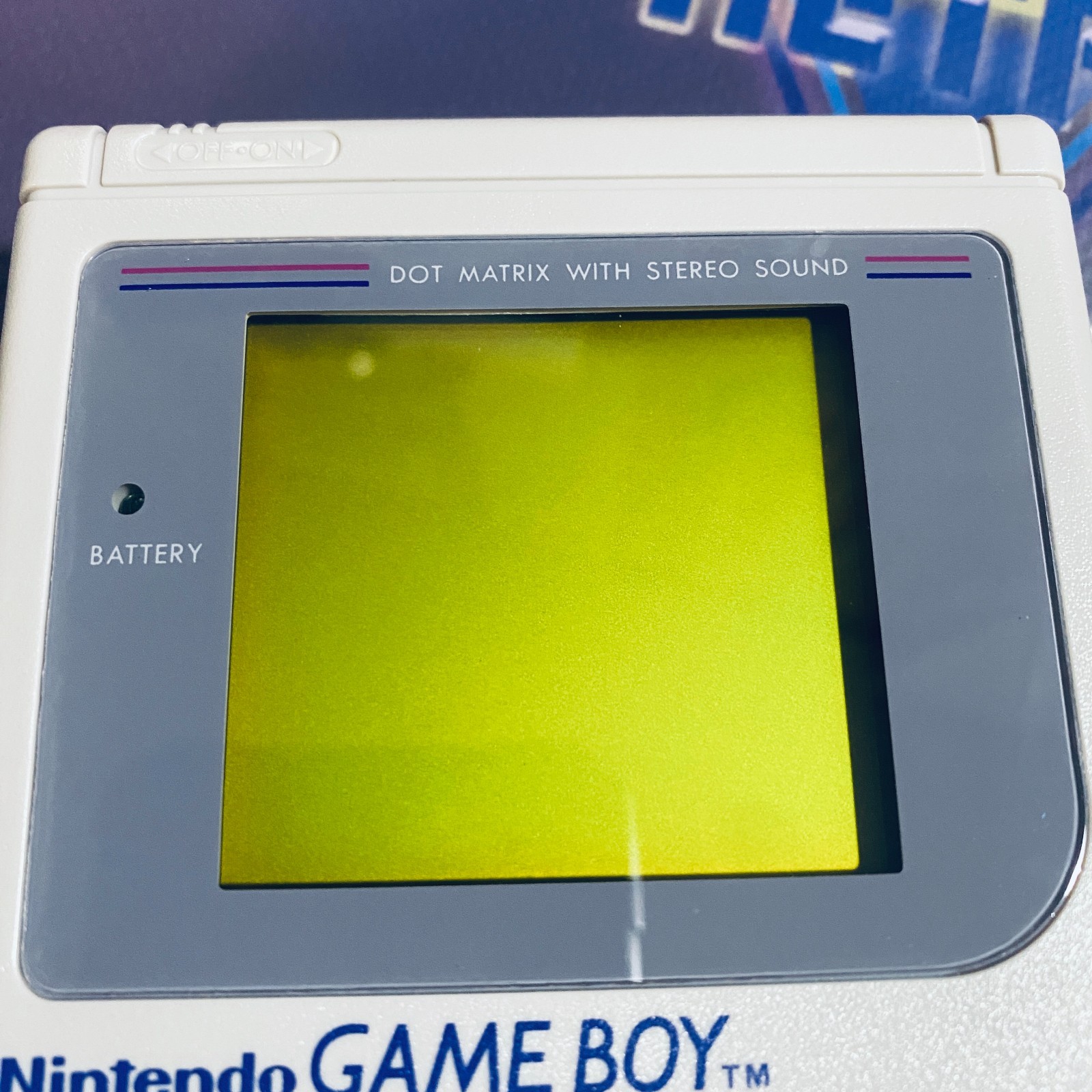 Original Nintendo Game Boy DMG-01 Handheld System Complete in Box CIB