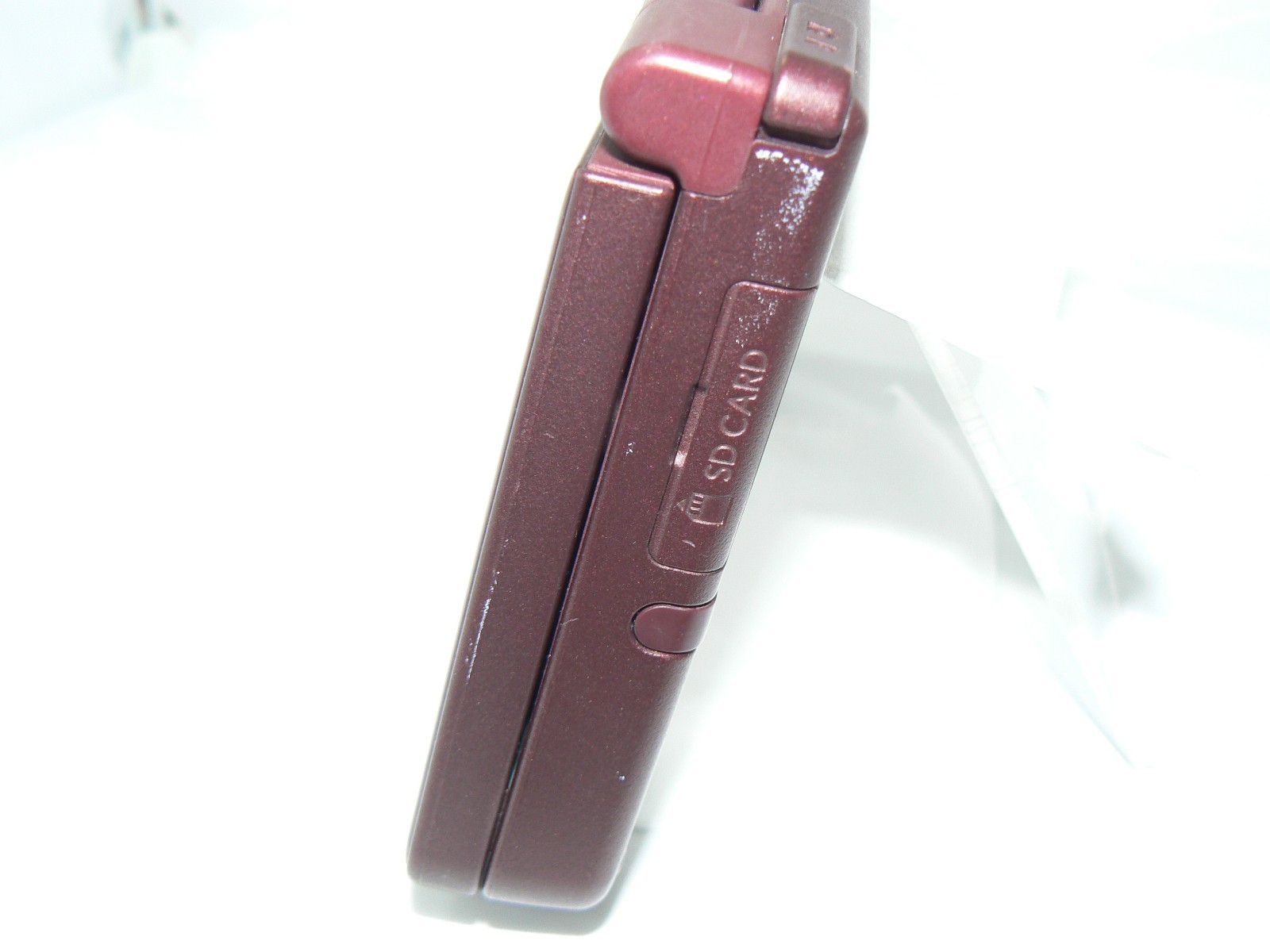 Nintendo DSi LL XL DS Burgundy Wine Red Console Used Tested NTSC-J