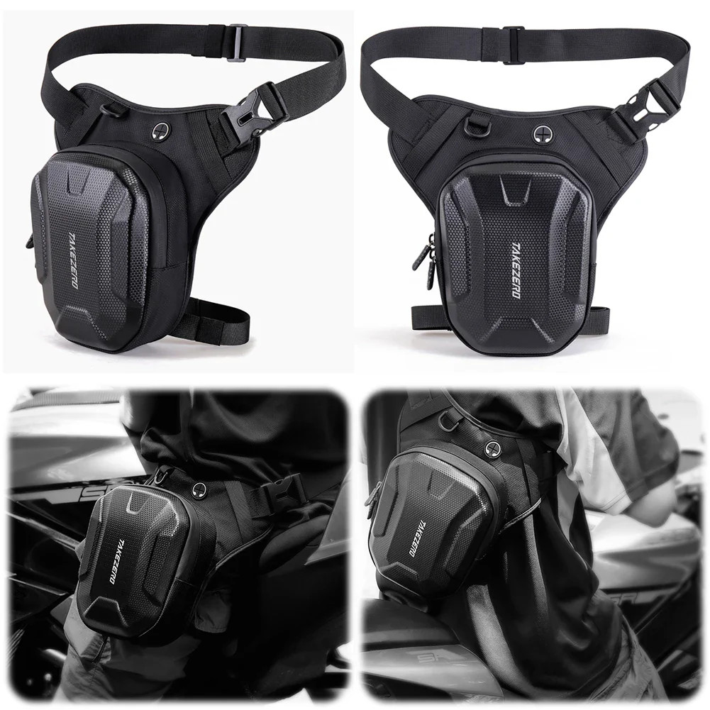Motorcycle Leg Side Bag Waterproof Motorbike Waist Leg Bag Outdoor Sports Casual