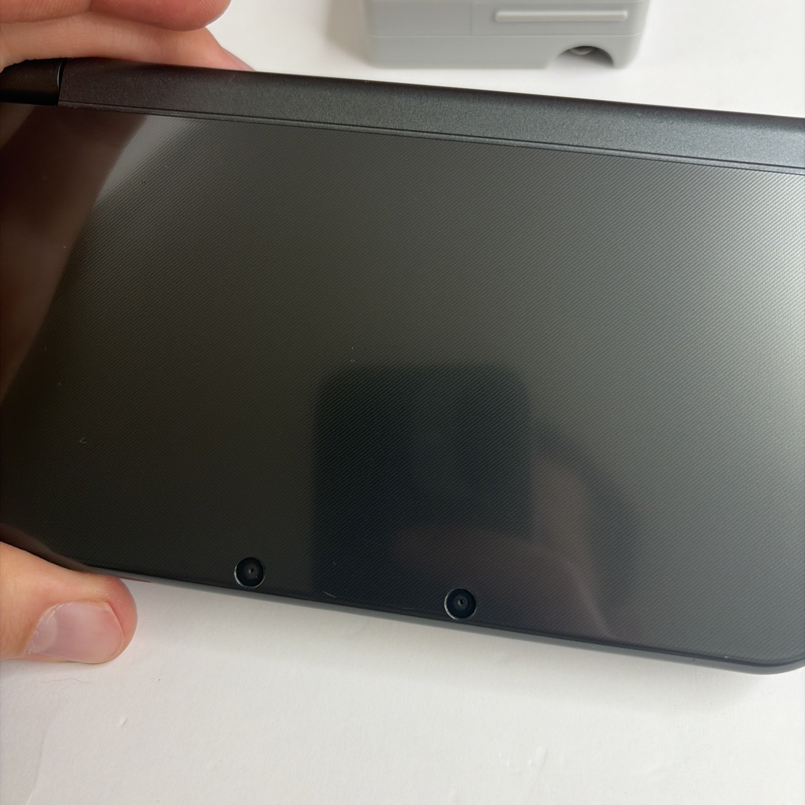 Clean! New Nintendo 3DS XL Gray Black Console Charger Stylus US Version