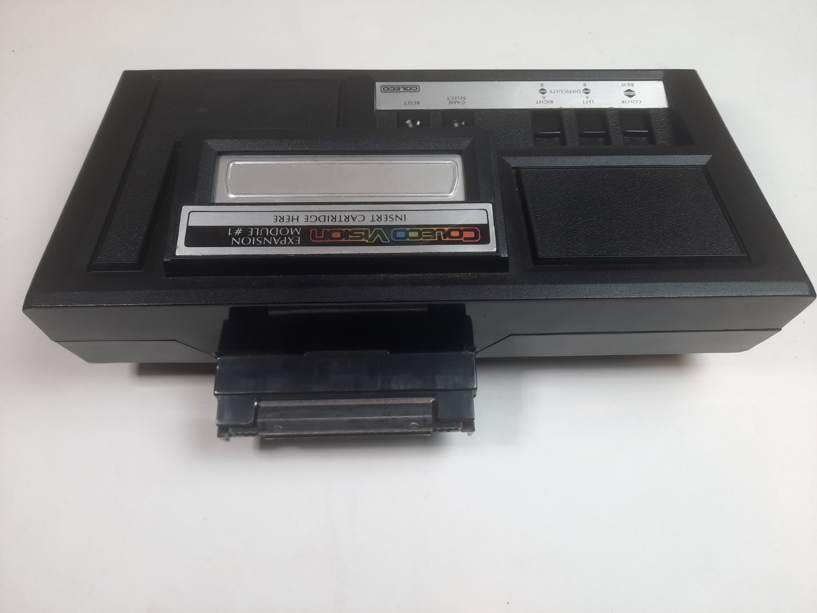 Colecovision w/ Expansion Module 1 & Coleco & Atari Games 6 Controllers