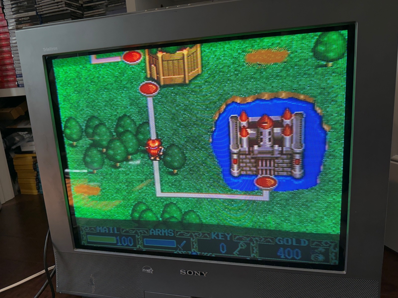 Sega Genesis CDX Console Great Shape with 6 button controller
