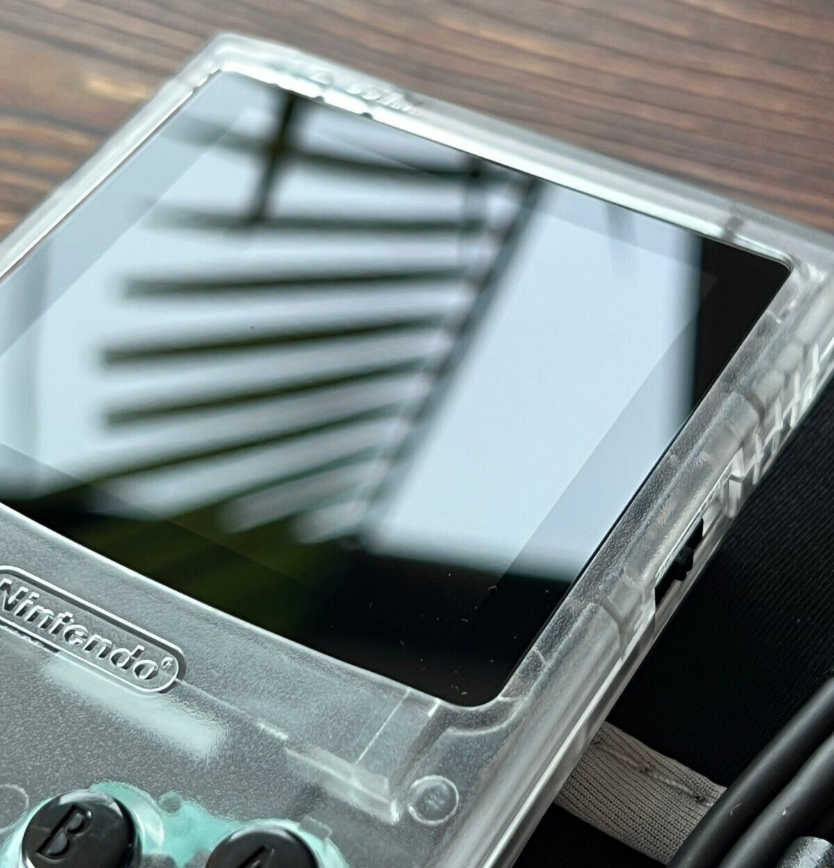 Clear 💎 FPGBC Gameboy Color GBC Funnyplaying XL IPS Screen USB-C Console
