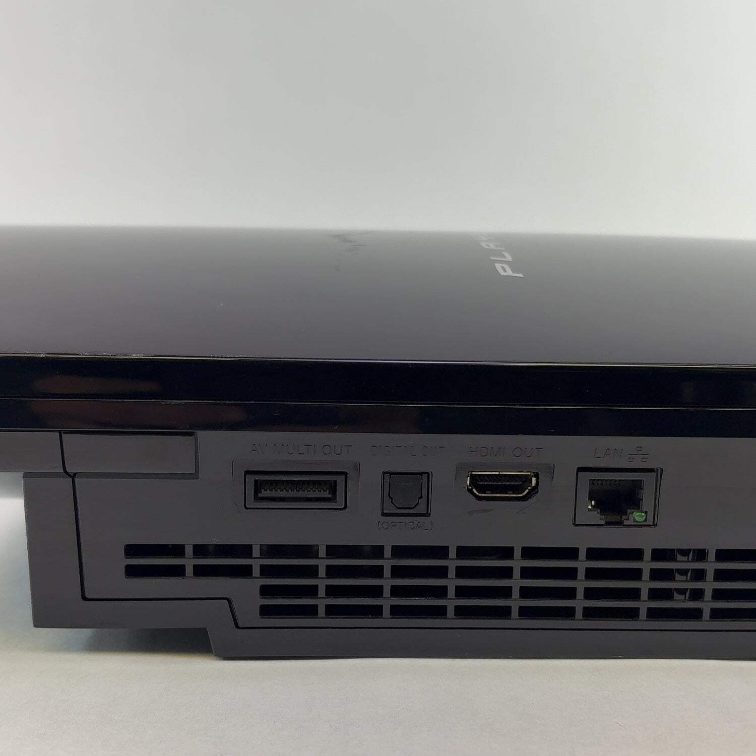 Sony PlayStation 3 Fat PS3 80GB Black Console Gaming System Only CECHK01