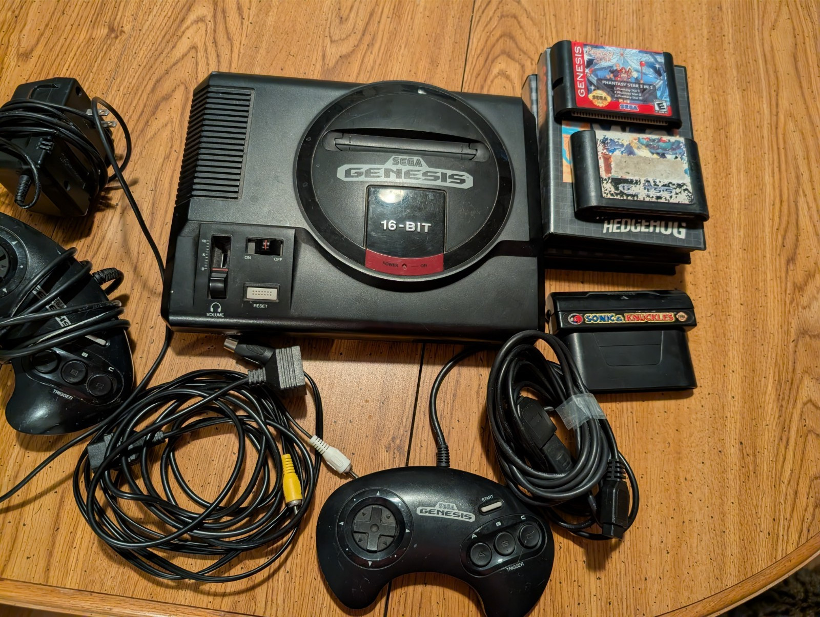 Sega Genesis Lot, Phantasy Star, Sonic