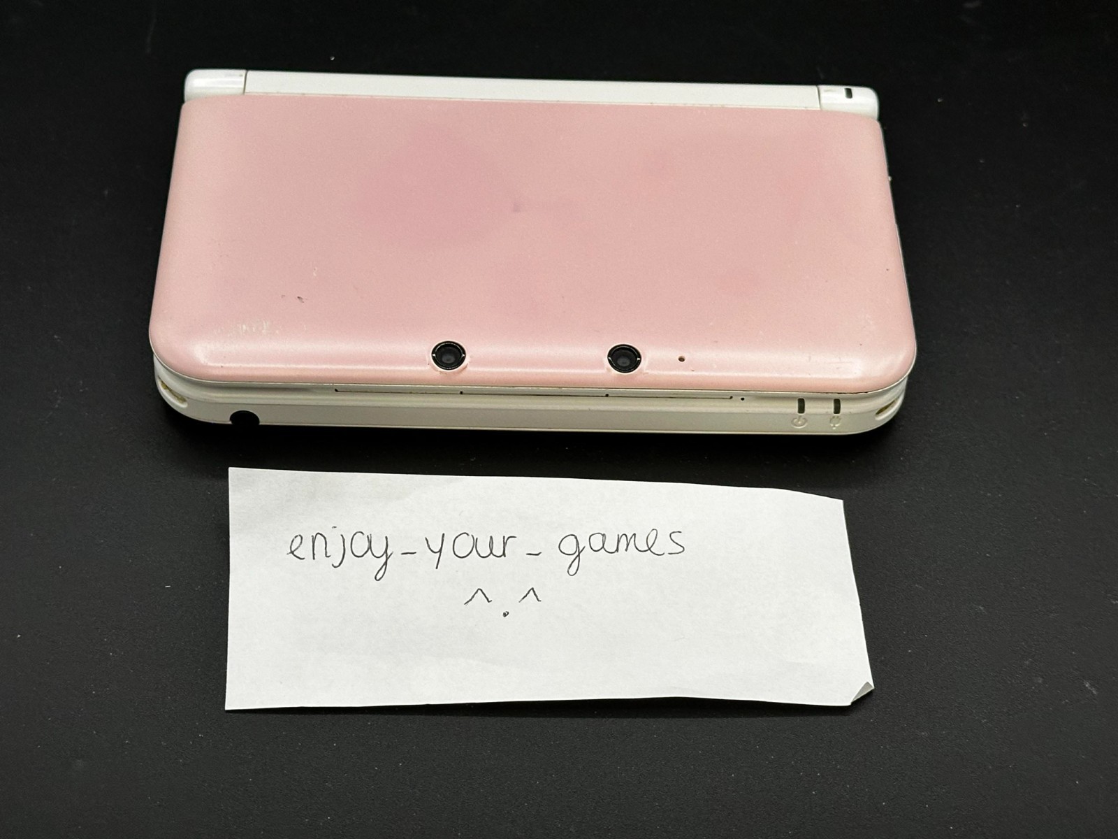 Nintendo 3DS XL LL Pink/White | English | Charger | US Seller – SHIP IN 1-DAY