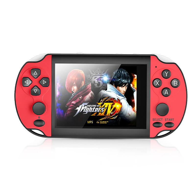 X7S 3.5inch TFT HD Screen SFC FC GBA NE0 GBC Handheld Game Console 1200 Games