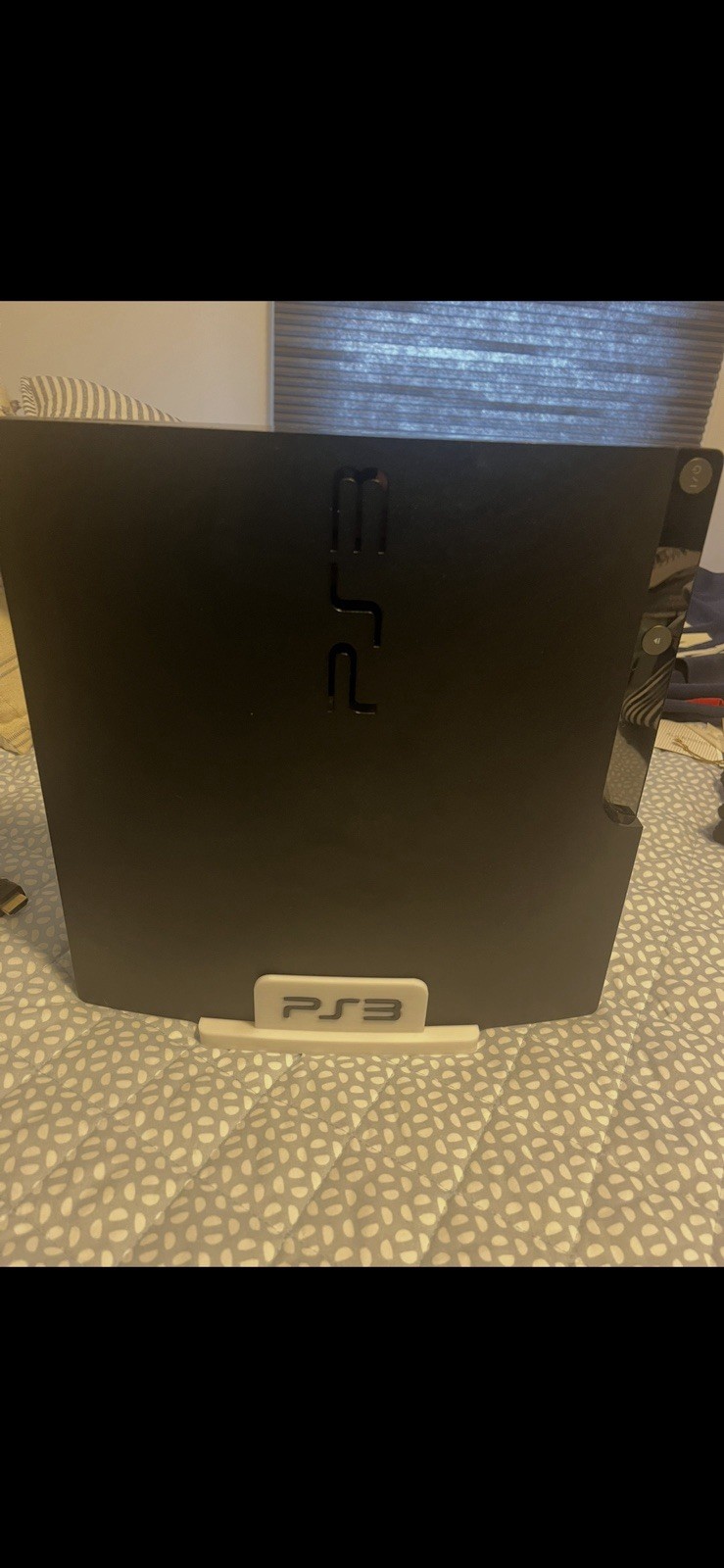 PS3 Slim 130 Gb Console CECH-2001B with Power Cord and HDMI Cable Controller