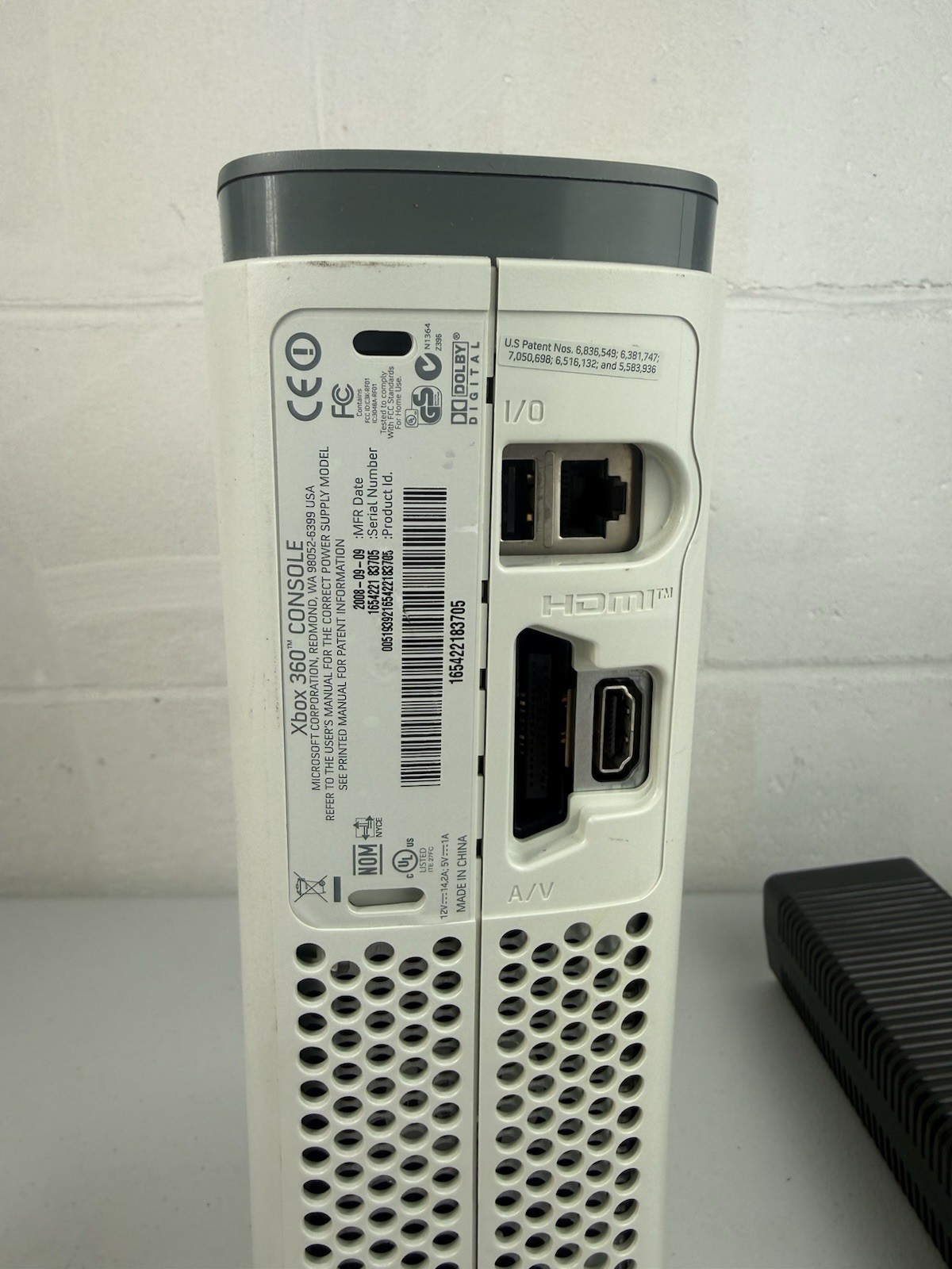Xbox 360 Console 60GB HDD – Power Cable + Controller
