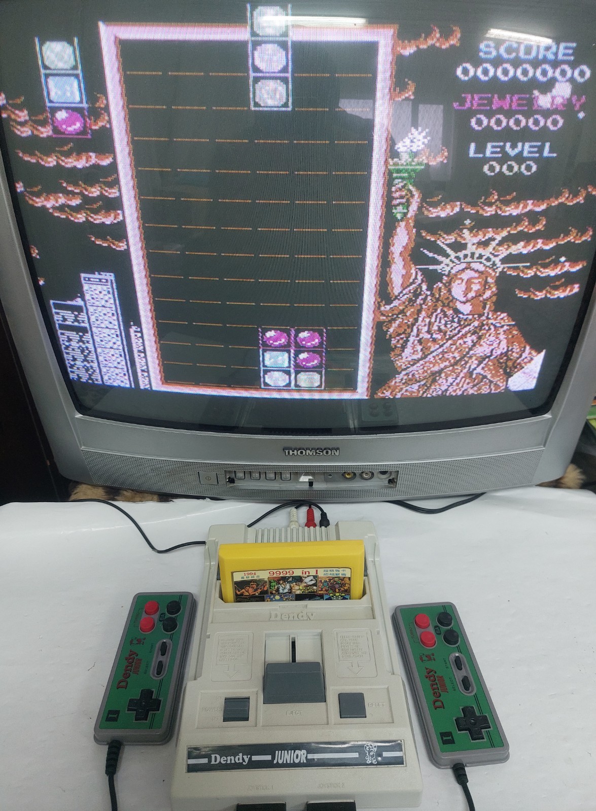 Dendy junior by Integral Minsk, Belarus game console from 90s mint condition