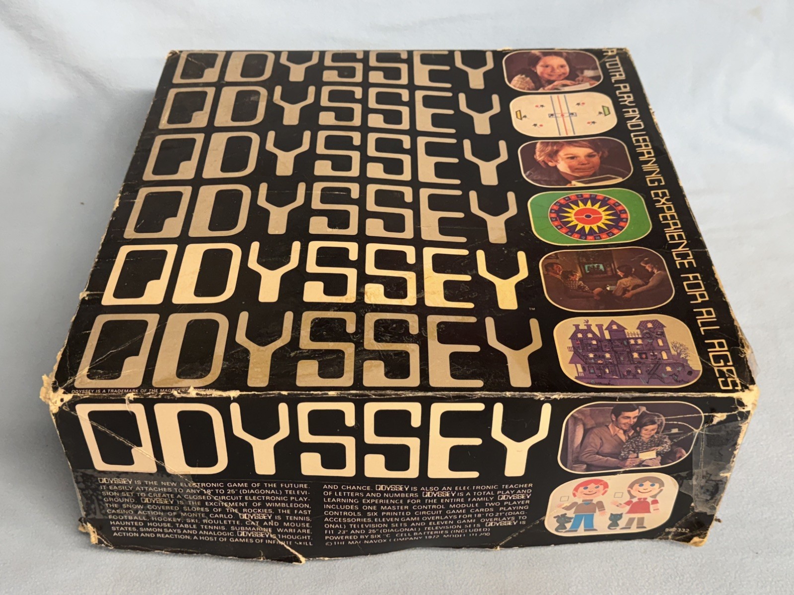RARE Magnavox Odyssey Home Video Game Console 1973/1974 Run-2, In Box, Untested