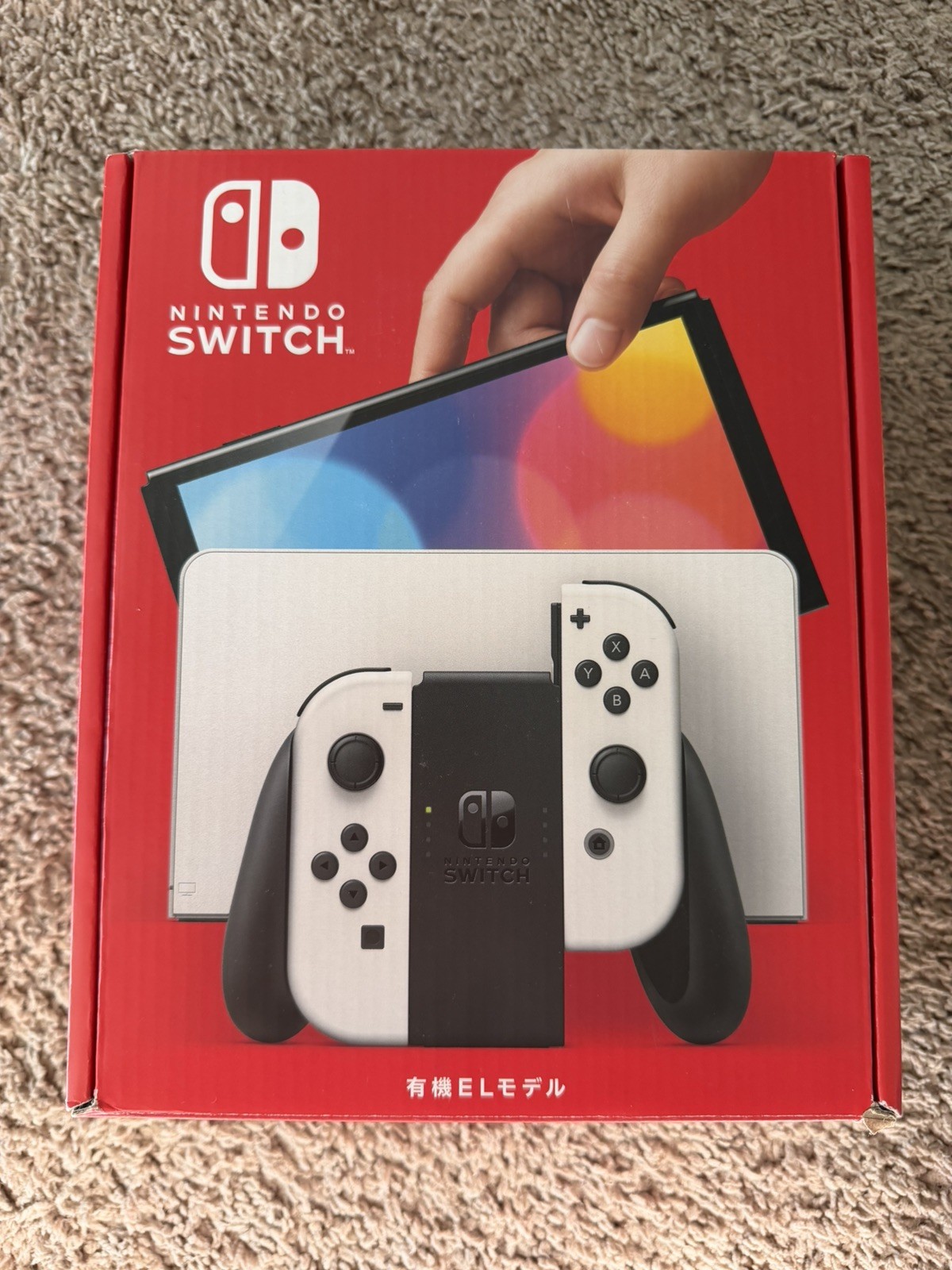 White Nintendo Switch OLED Model HEG-001 (Japanese Ver.) NEW