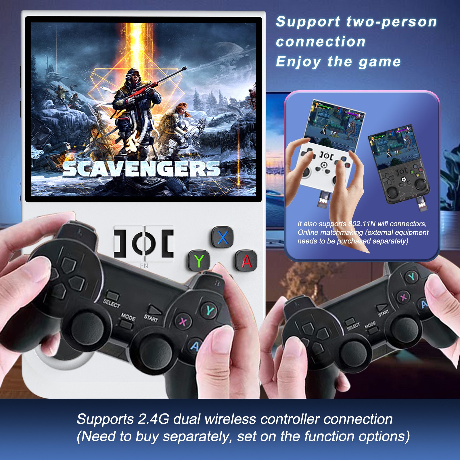 2026 New Upgraded R36PRO Retro Handheld Game Console, 128GB Mini Video Game