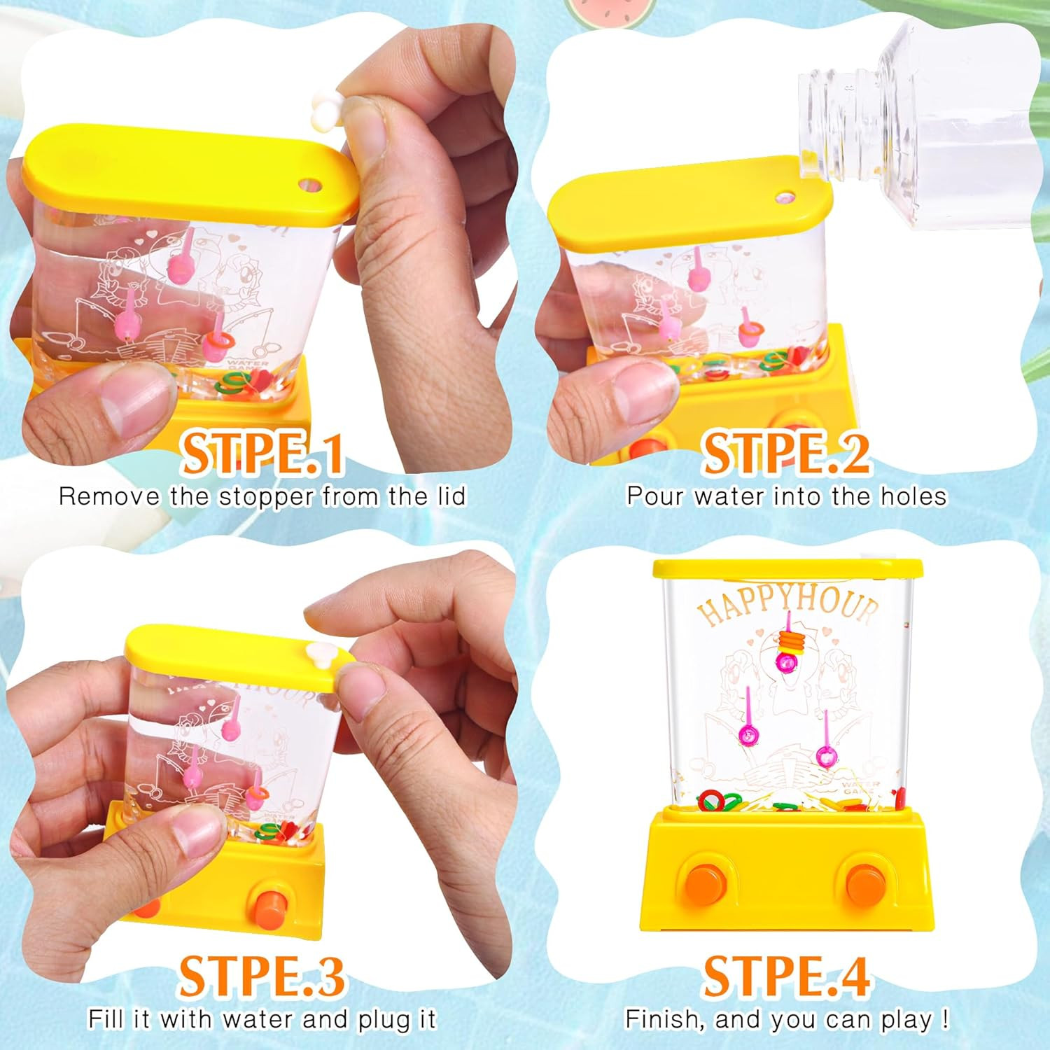 Handheld Water Toy Mini Games with Relive Your Childhood with – Nostalgic Fun in