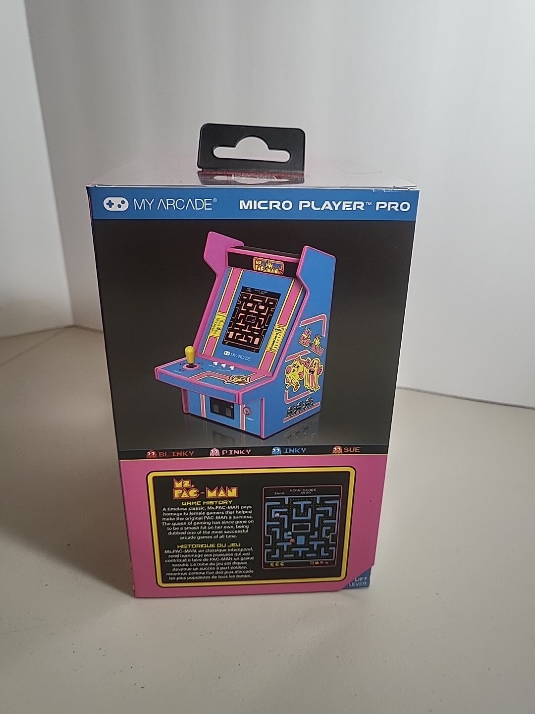 My Arcade DGUNL-7009 MS. PAC-MAN Micro Player Pro Portable Retro Arcade [New ]