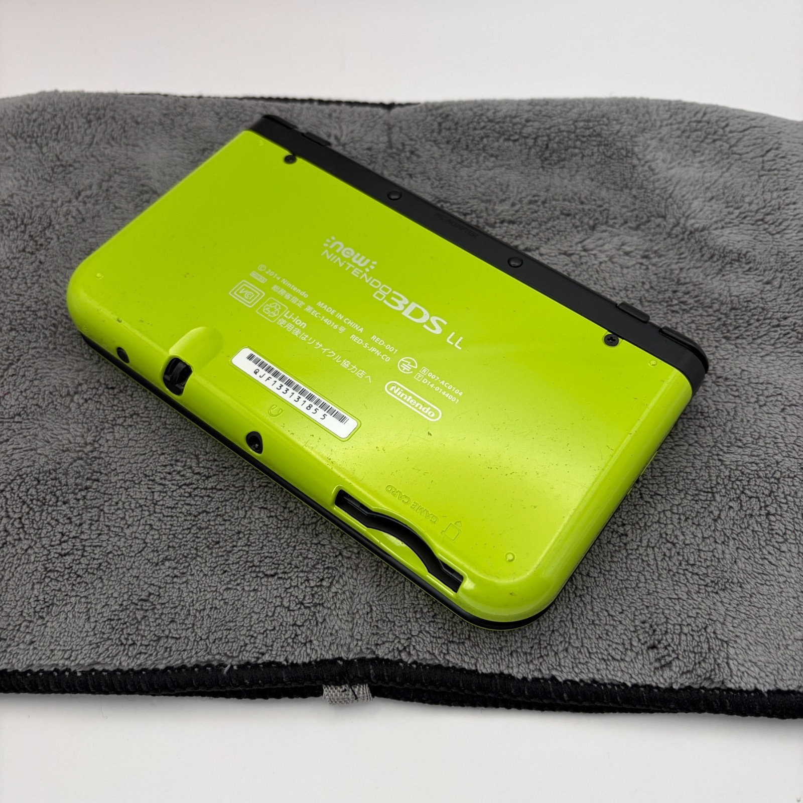 【Excellent5】NEW Nintendo 3DS LL XL Lime black Monster Hunter Game Console