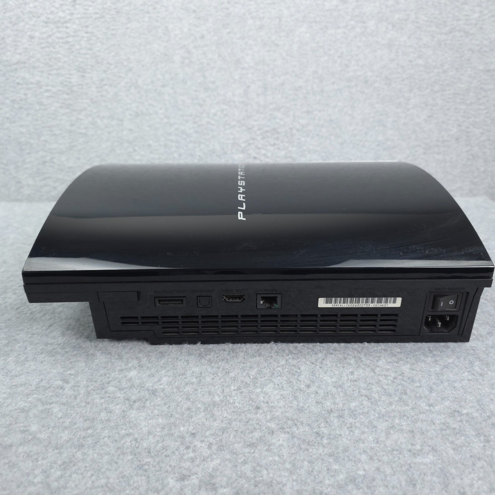 Sony PlayStation 3 Console CECHK01 Fat 80gb Tested With Controller COD Black Ops