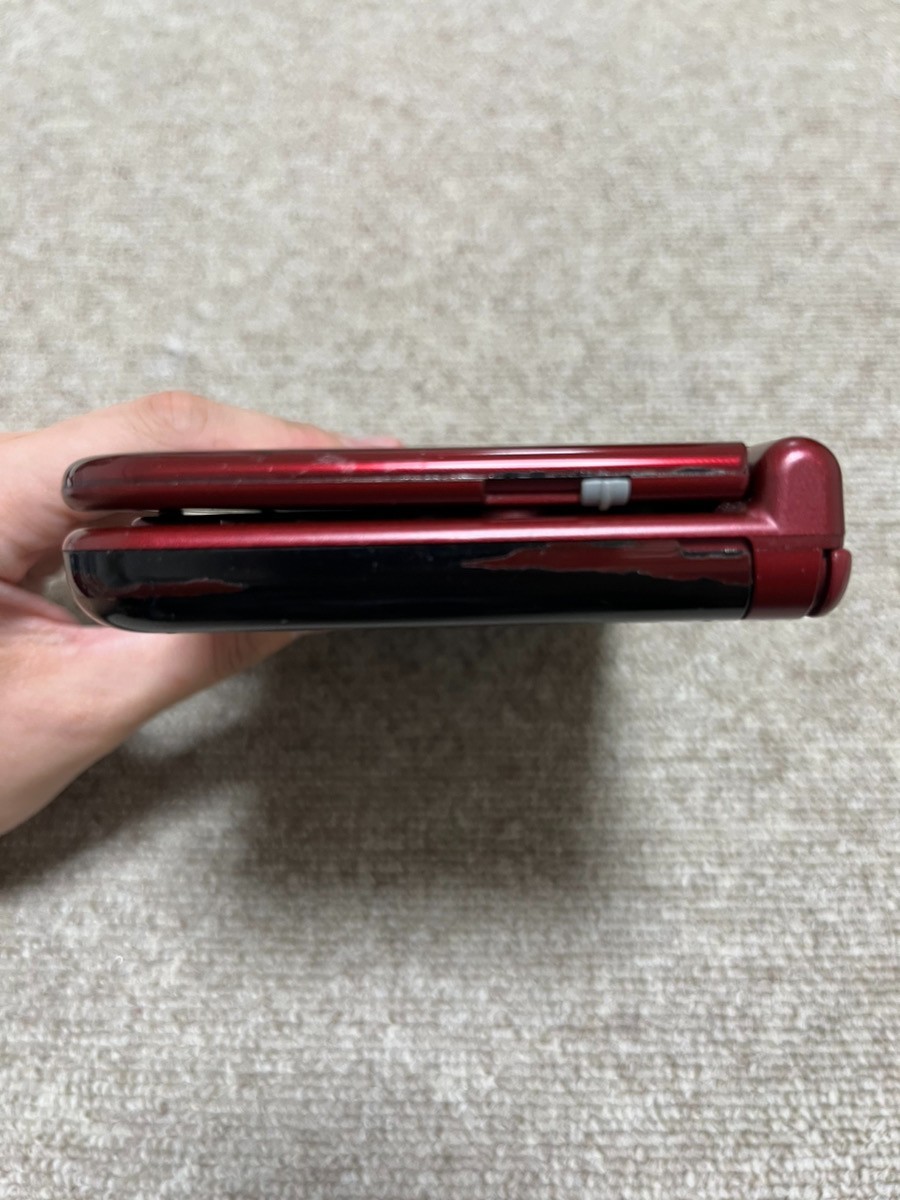 New 3DS LL XL Metalic red Japan Nintendo Console region Japanese B884