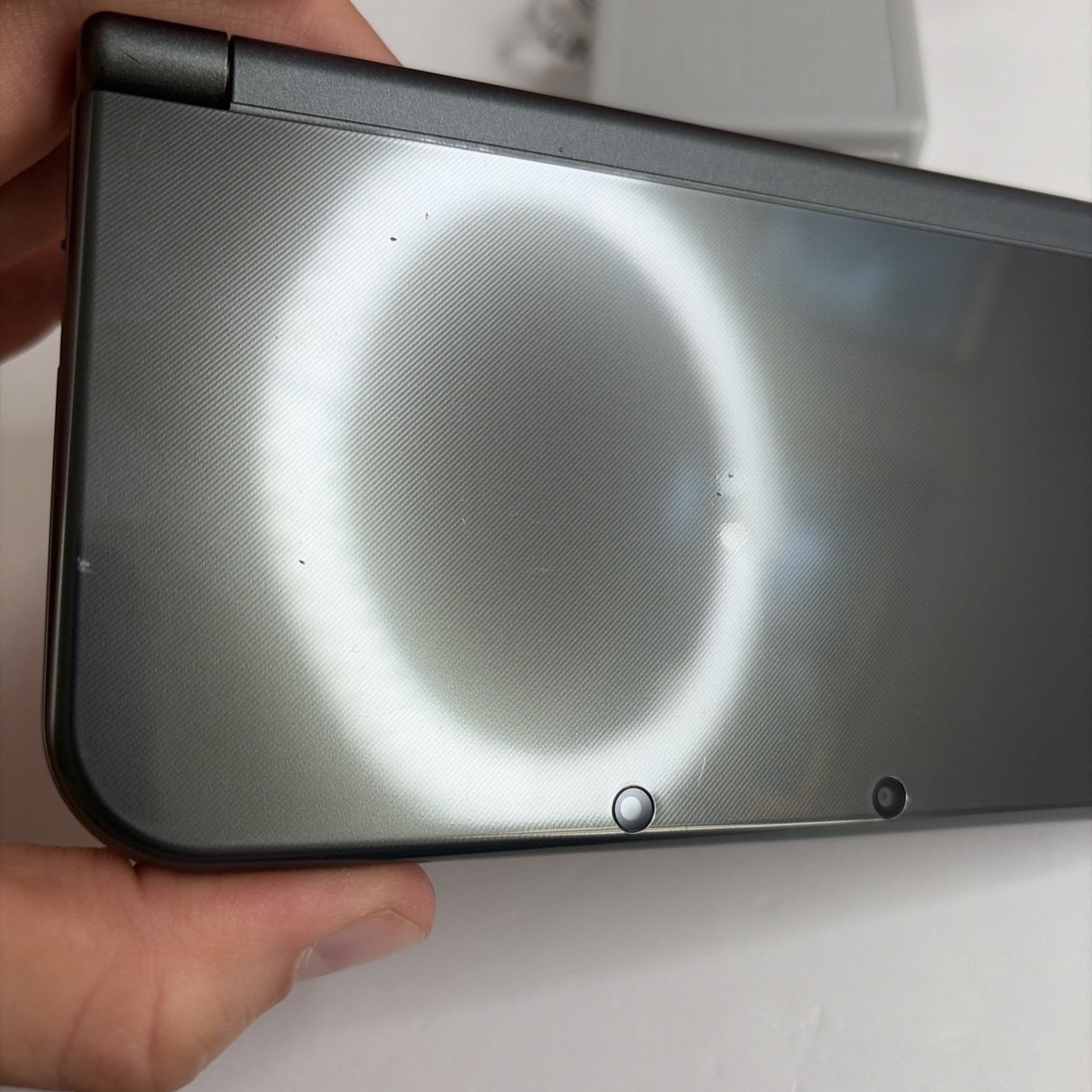 Clean! New Nintendo 3DS XL Gray Black Console Charger Stylus US Version