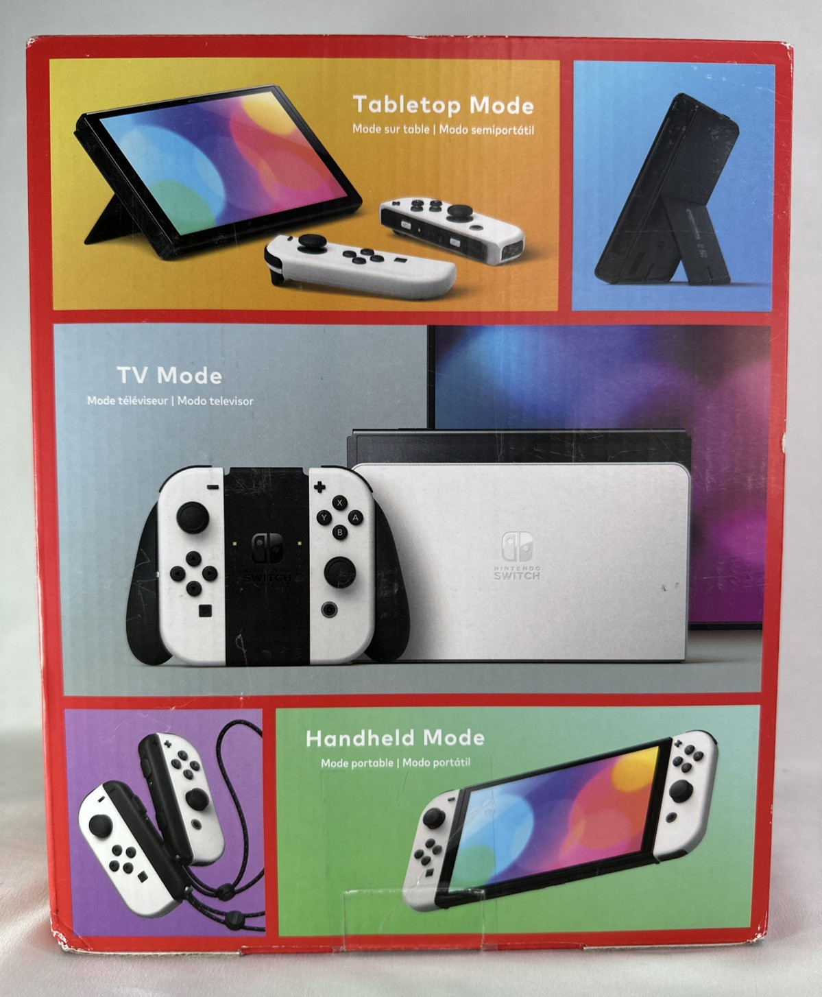 Nintendo Switch OLED Console Gaming System Black/White Bundle *READ*