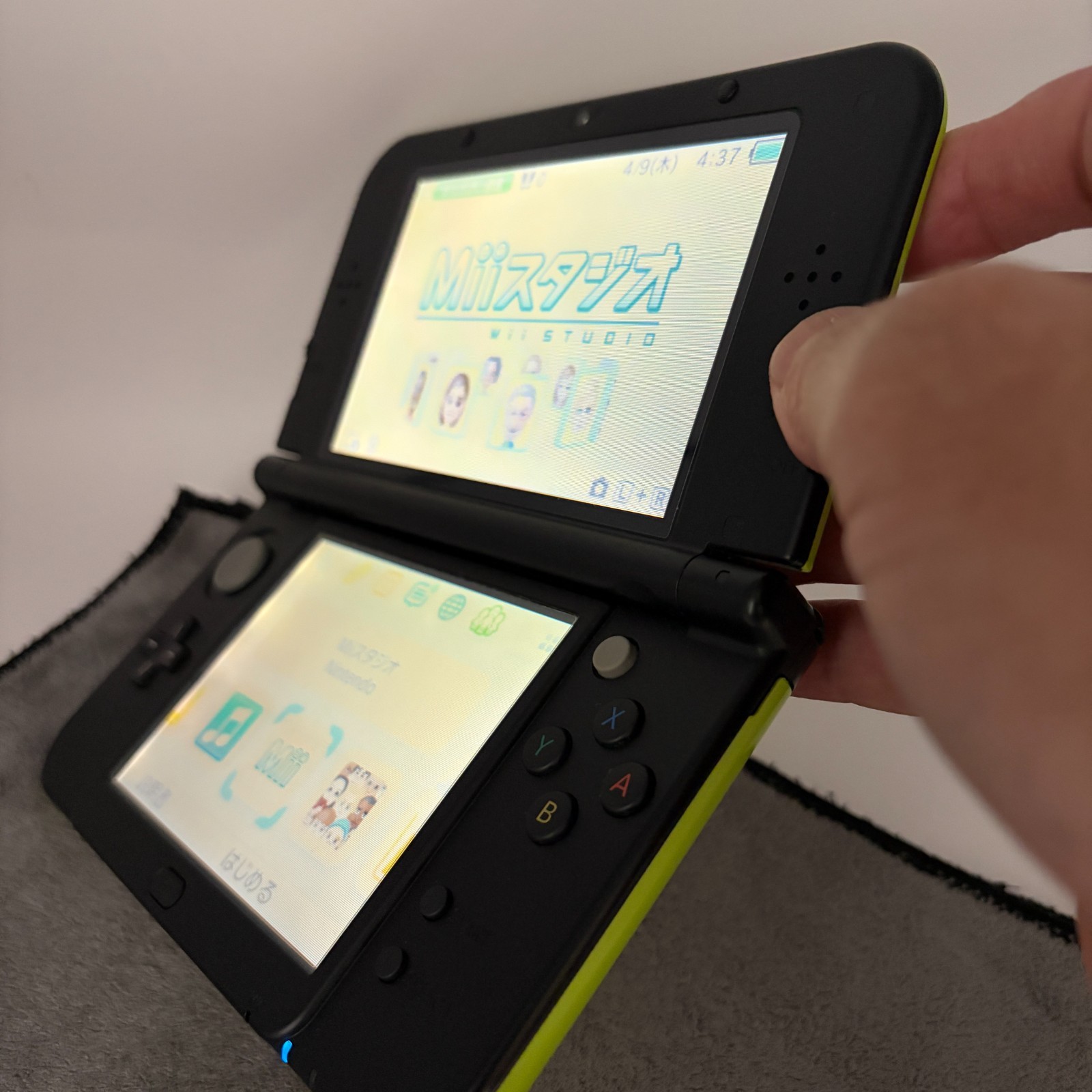 [Excellent 5] New Nintendo 3DS LL XL Lime x Black Console – Japanese Version