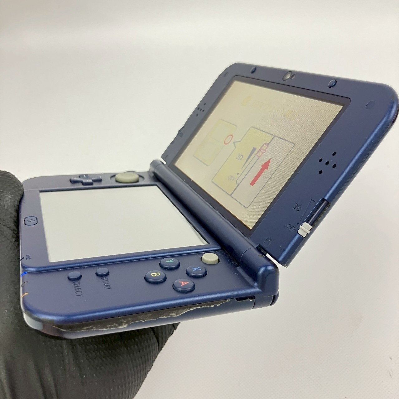 Nintendo new 3DS LL XL Metallic Blue Console Only Region Japanese Only 718