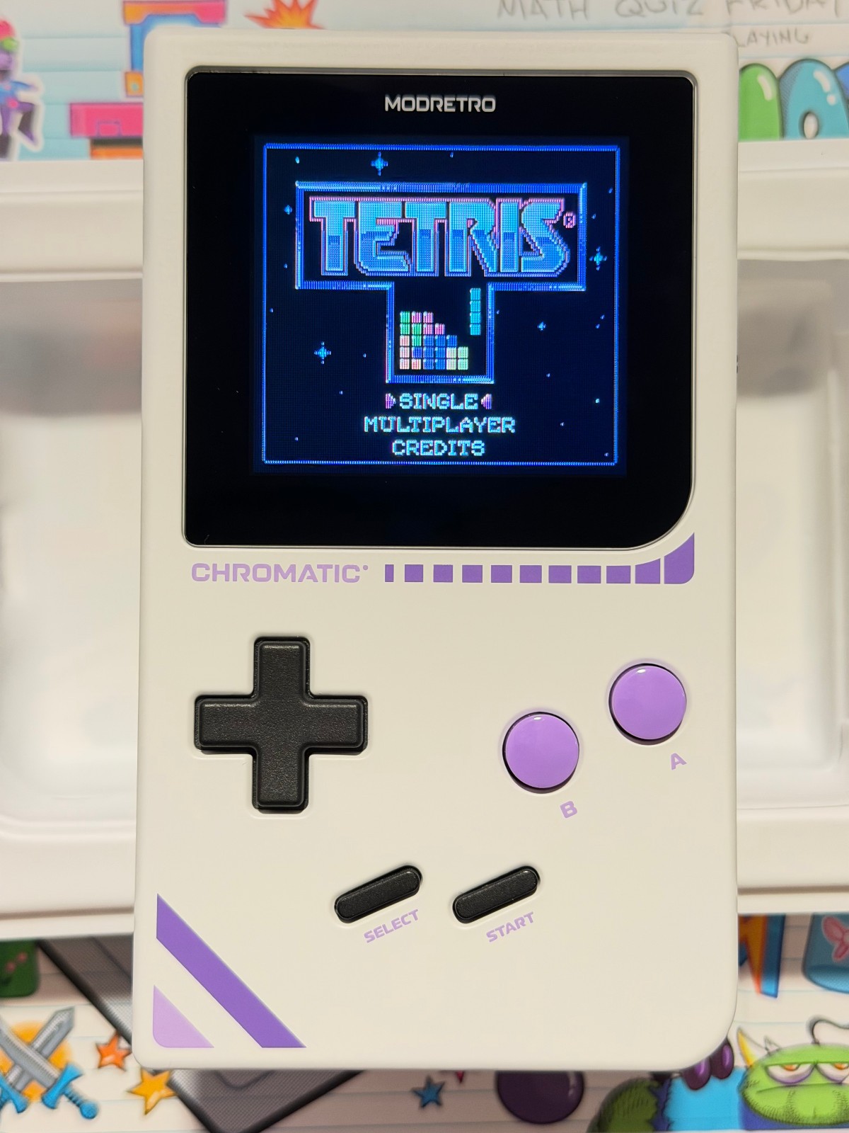 ModRetro Chromatic Cloud Gorilla Glass – Open Box w/ CIB Dragonyhm & Tetris