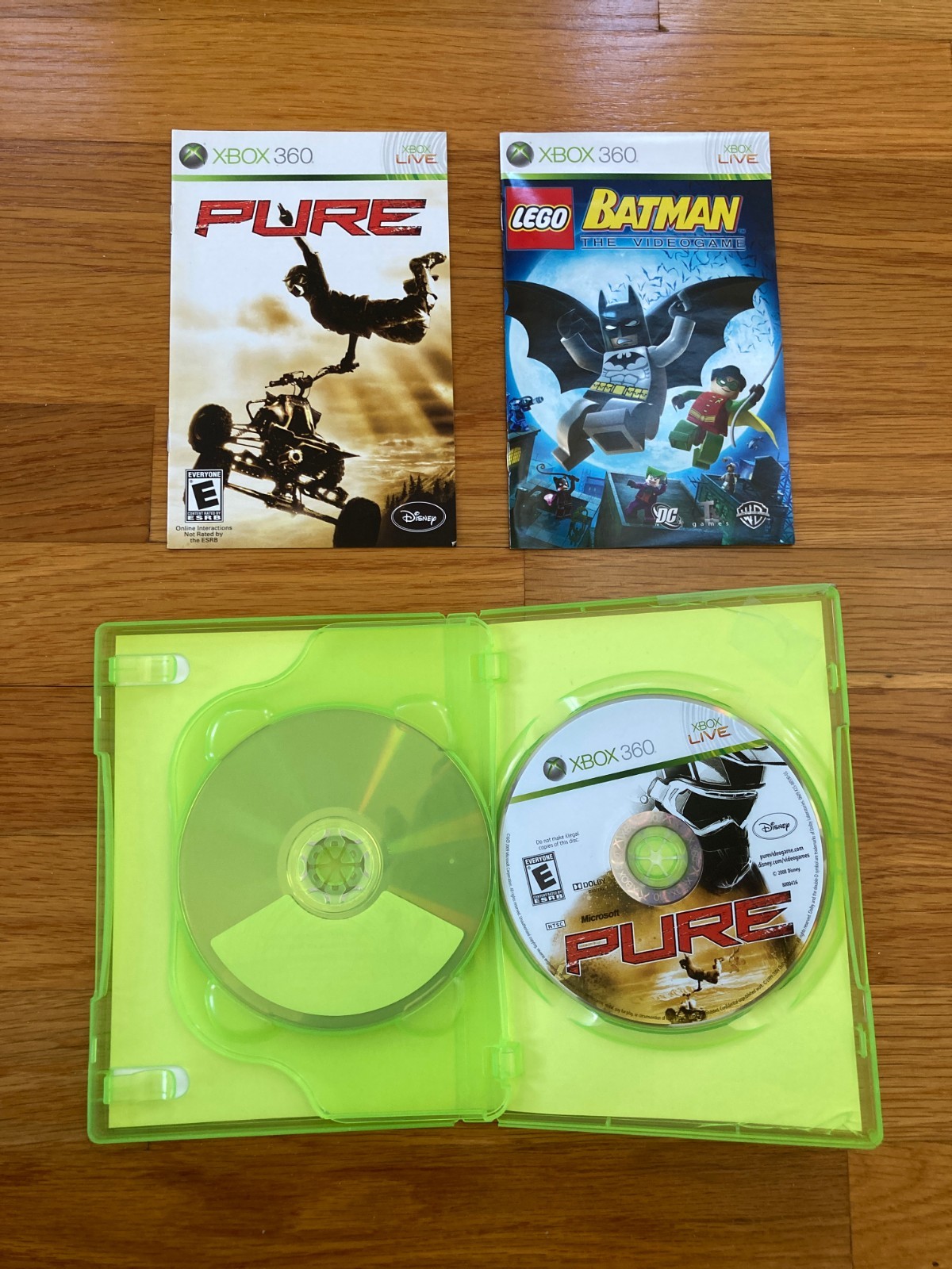 Xbox 360 Elite Console Bundle – 120GB with 2 Games TESTED WORKING READ CONDITION