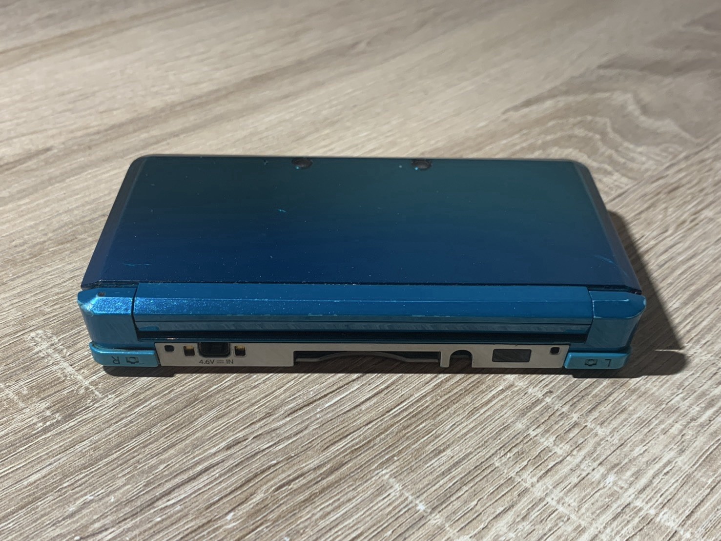 2360 Nintendo 3DS Aqua Blue For Parts
