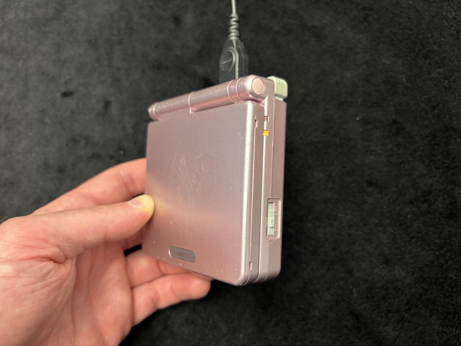 Tested Nintendo Game Boy Advance GBA SP 101 Consoles Charger Video Game Lot Read