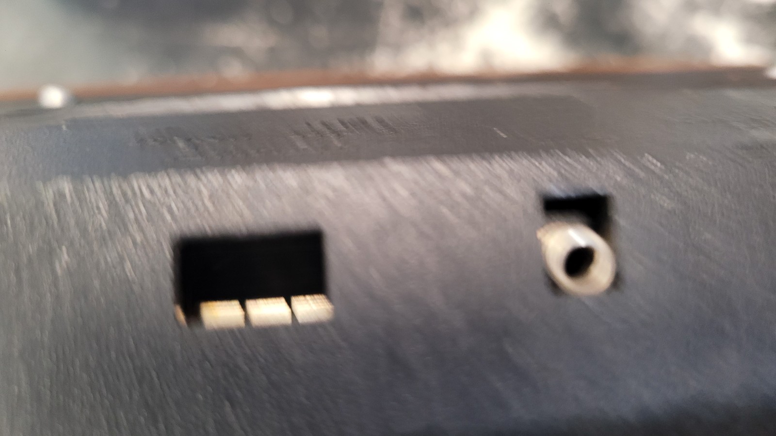 READAtari 2600 CONSOLE ONLY Parts/Repair Cut Cord Damaged Controller Port