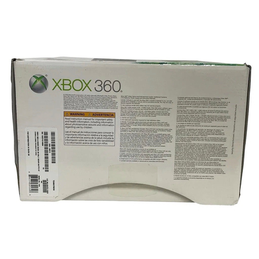 Xbox 360 Console 250GB – Pre=Owned Boxed, Kinect Ready
