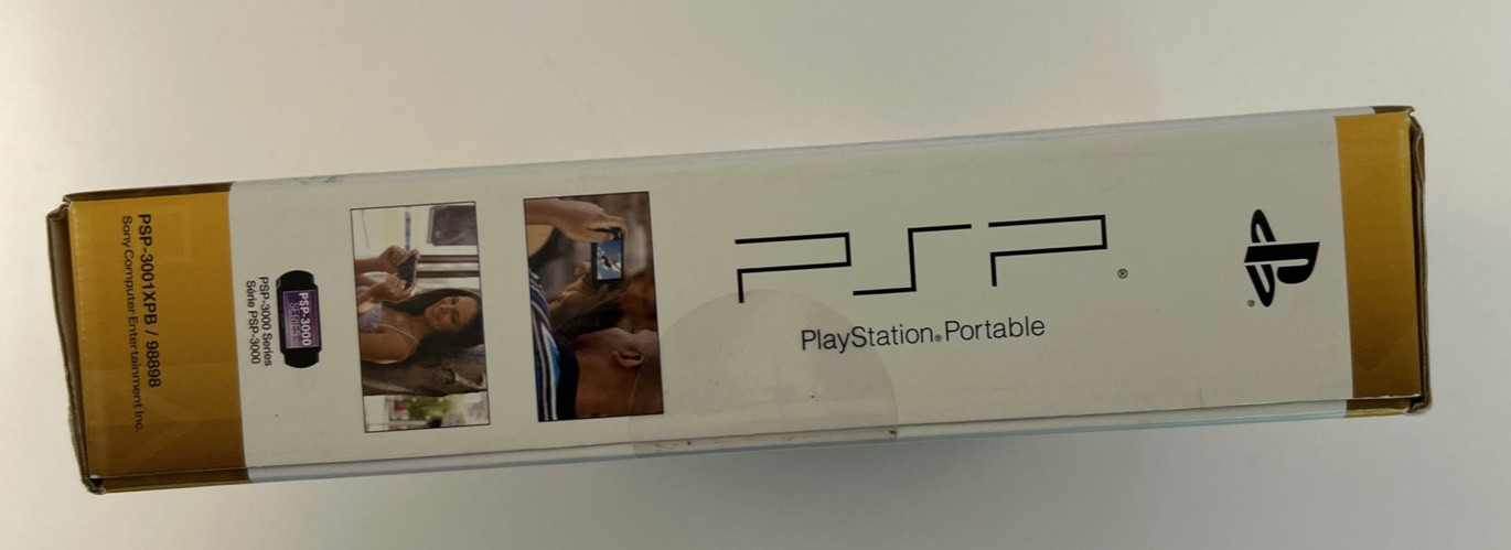 Sony PSP 3000 CIB SERIAL # ON PSP & BOX MATCH ORG BLANK REG CARD ORIGINAL OWNER
