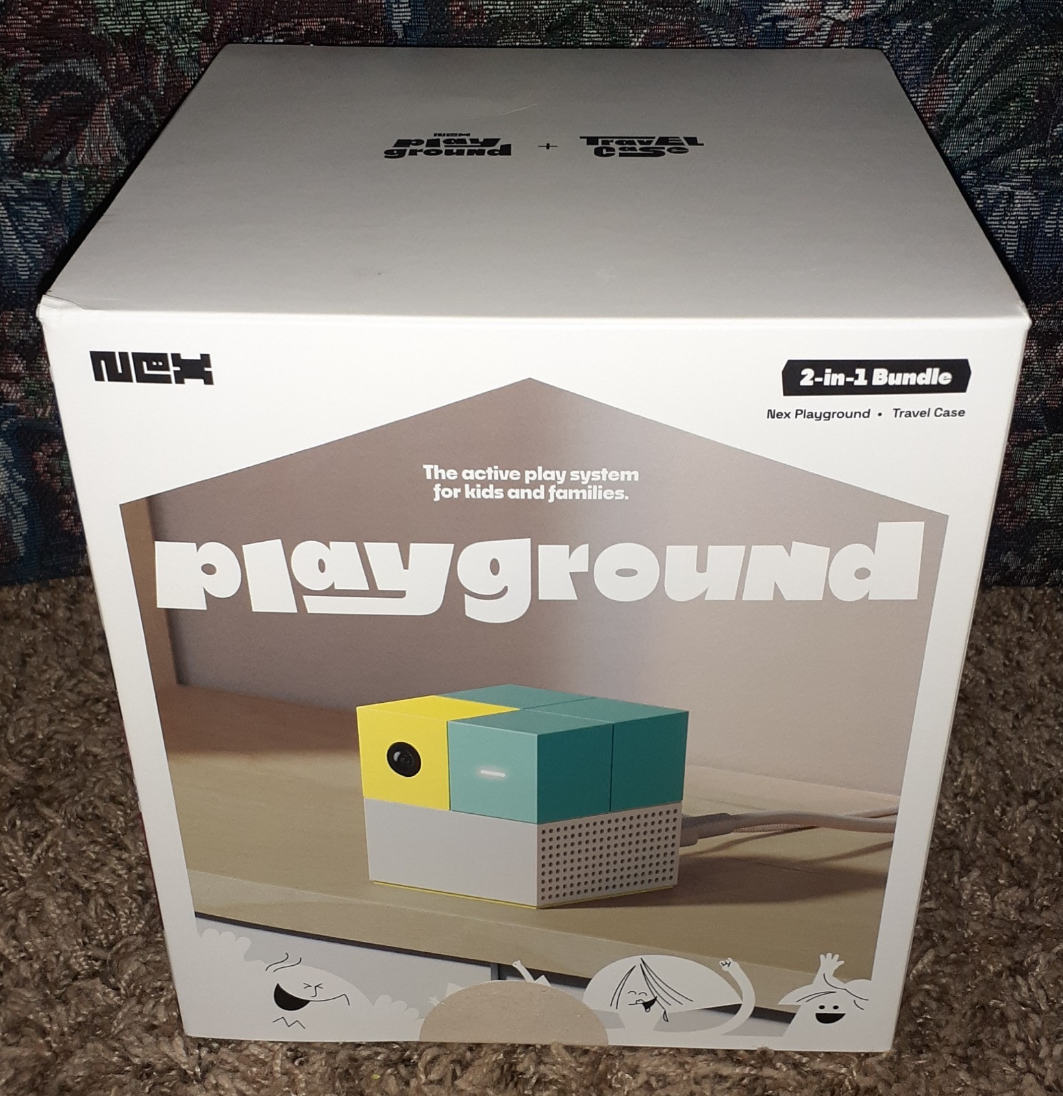 2 IN 1 BUNDLE NEX PLAYGROUND + TRAVEL CASE ACTIVE PLAY SYSTEM KIDS & FAMILIES