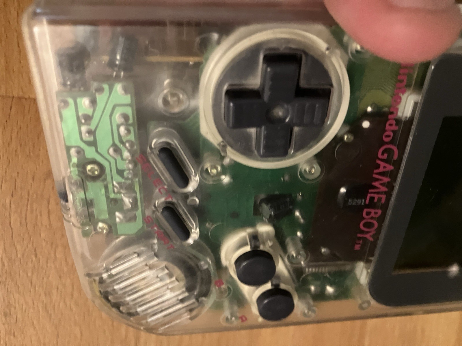 Nintendo Game Boy Original CLEAR Play it Loud DMG-01 – Fully Functional