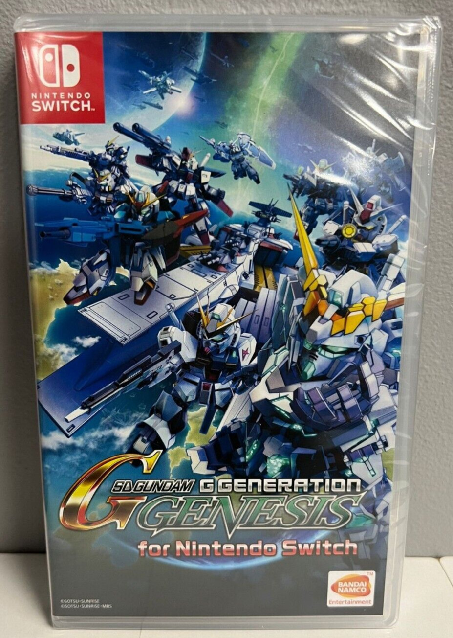 SD Gundam G Generation Genesis Switch (English) Brand New Game Special (2021)