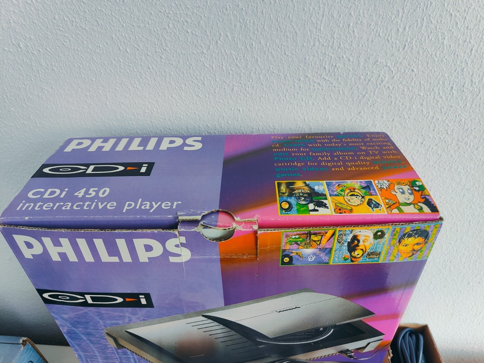 Philips 450 Model CDI + RegionFree Player cd-i Retro Gaming Console