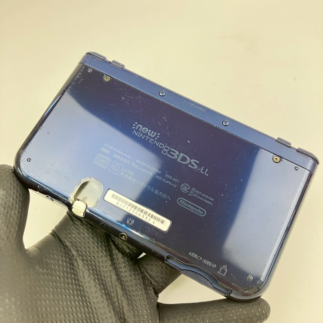 Nintendo new 3DS LL XL Metallic Blue Console Only Region Japanese Only 718