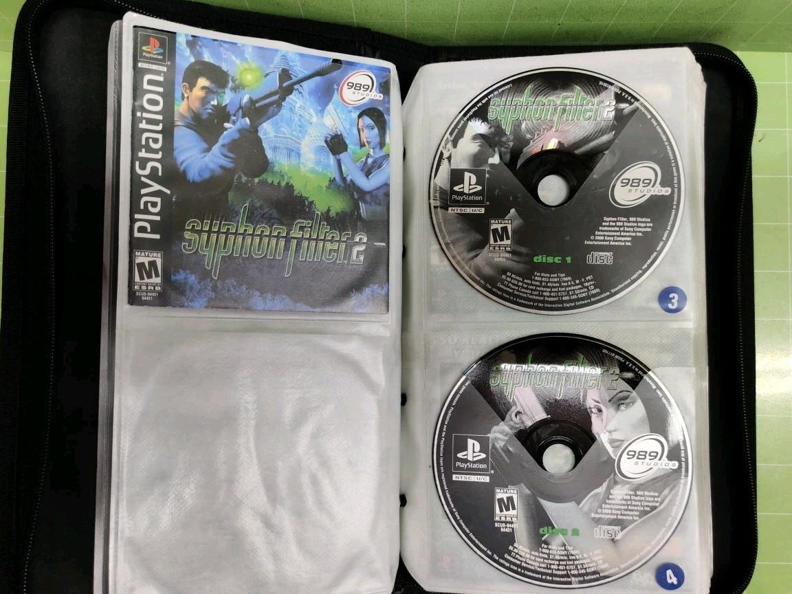 Sony PlayStation Console SCPH-7501 Bundle W/22 Games & Manuals -TESTED- WORKING-